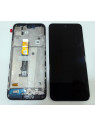 Pantalla lcd para Motorola G71 5D68C19911 mas táctil negro mas marco negro service pack premium