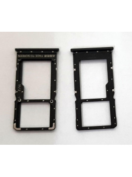 Soporte o bandeja dual sim negra para Xiaomi Redmi Note 11 5G calidad premium