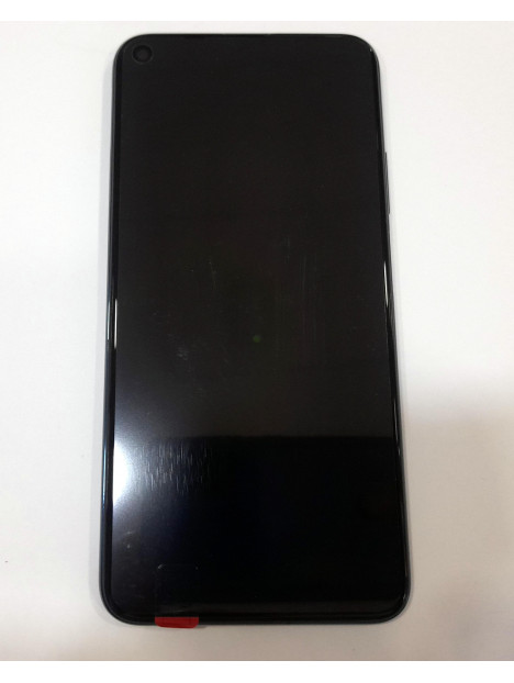 Pantalla lcd para Huawei Honor 20 mas táctil negro mas marco verde mas batería service pack premium