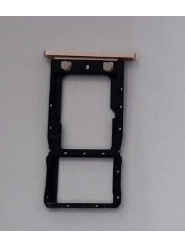 Soporte o bandeja sim dorada para ZTE Nubia M2 Lite NX573 calidad premium