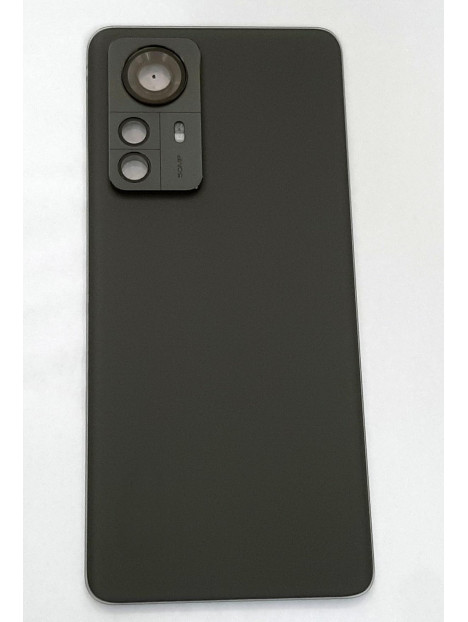 Tapa trasera o tapa bateria negra para Xiaomi MI 12 Pro 5G mas cubierta camara