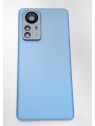 Tapa trasera o tapa bateria azul para Xiaomi MI 12 Pro 5G mas cubierta camara