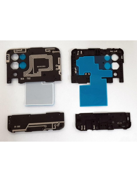 Set 2 carcasa sujecion para Samsung A12 SM-A125F A12 Nacho calidad premium