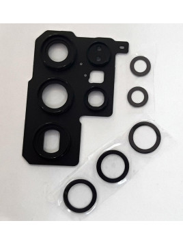 Cubierta camara negra para Samsung Galaxy S22 Ultra s908 calidad premium