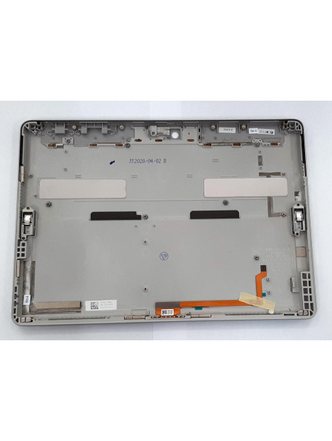 Carcasa trasera o tapa trasera plata para Microsoft Surface Go 1824