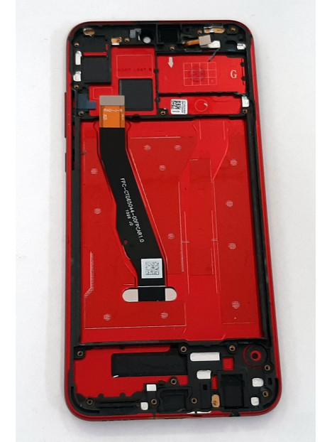 Pantalla lcd para Huawei Honor 8x mas tactil negro mas marco roja compatible Glory 8x JSN-L21 JSN-L22 JSN-L23 JSN-L