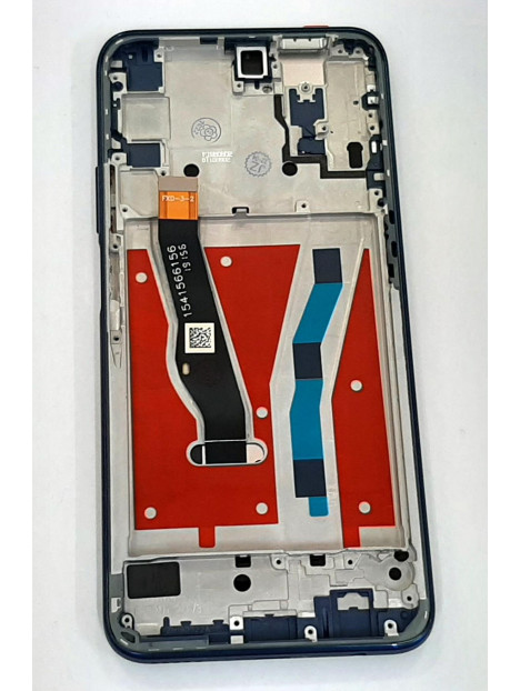 Pantalla lcd para Huawei Honor 9X HLK-AL00 HLK-TL00 mas tactil negro mas marco azul compatible