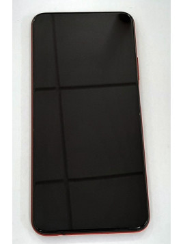 Pantalla lcd para Huawei Honor 9X HLK-AL00 HLK-TL00 mas tactil negro mas marco rojo compatible