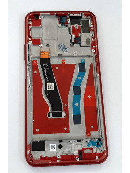 Pantalla lcd para Huawei Honor 9X HLK-AL00 HLK-TL00 mas tactil negro mas marco rojo compatible
