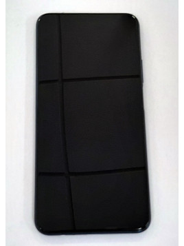 Pantalla LCD para Huawei Honor 9X HLK-AL00 HLK-TL00 mas tactil negro mas marco azul compatible