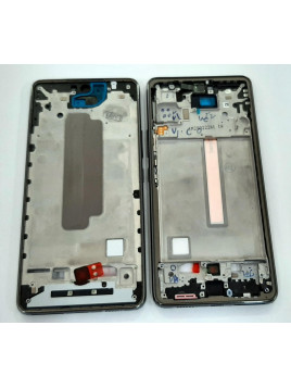 Carcasa central o marco negro para Samsung Galaxy A53 5G SM-A536 calidad premium