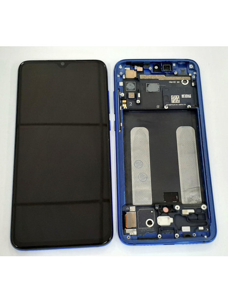Pantalla oled para Xiaomi Mi 9 Lite Versión Global CC9 Version China mas tactil negro mas marco azul compatible