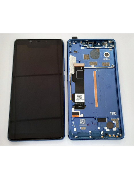 Pantalla oled para Xiaomi Mi 8 SE DK mas tactil negro mas marco azul compatible