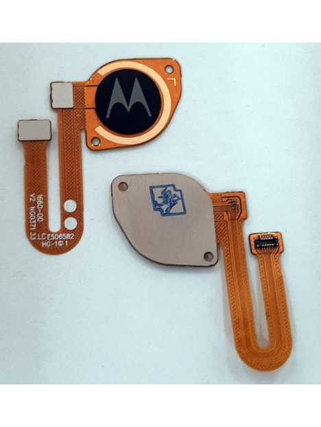 Flex boton home negro para Motorola Moto G30 calidad premium