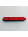 Boton volumen rojo para Doogee S97 Pro calidad premium