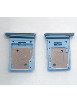 Soporte o bandeja dual sim azul para Samsung Galaxy A53 5G SM-A536 calidad premium