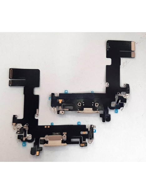 Flex puerto carga blanco para IPhone 13 compatible