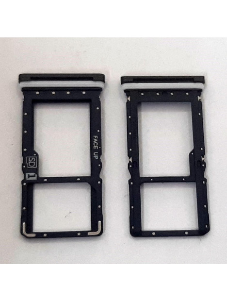 Soporte o bandeja sim negra para Motorola Moto G Play 2021 calidad premium
