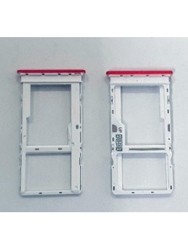 Soporte o bandeja dual sim rosa para Motorola Moto G20 calidad premium