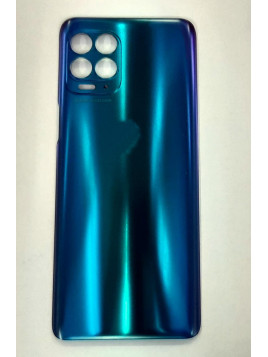 Tapa trasera o tapa bateria azul verde para Motorola Moto G100