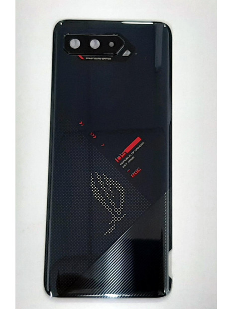 Tapa trasera o tapa bateria negra para Asus Rog Phone 5 ZS673KS