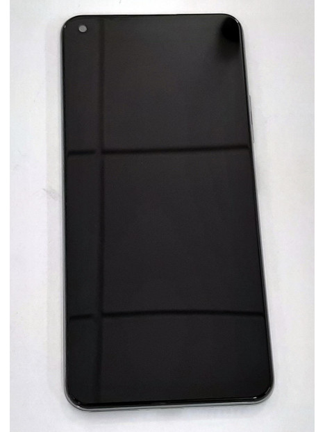 Pantalla lcd para Xiaomi MI 11 Lite mas tactil negro mas marco plata compatible