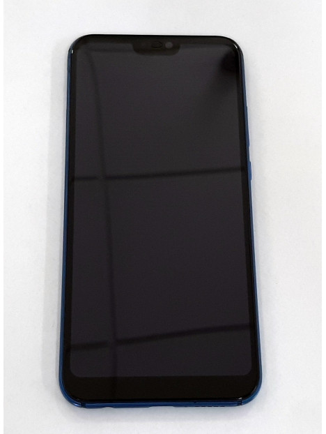 Pantalla lcd para Huawei P20 Lite Nova 3E mas tactil negro mas marco azul compatible ane-l02 ane-l02k ane-l03 ane-l