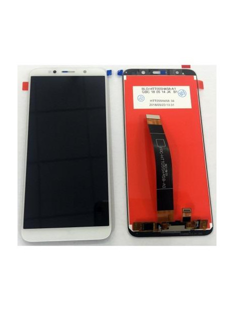 Pantalla lcd para Huawei Ascend Y5 2018 DRA-L21 mas tactil blanco compatible Y5 Prime 2018 Honor 7 Play Honor 7S