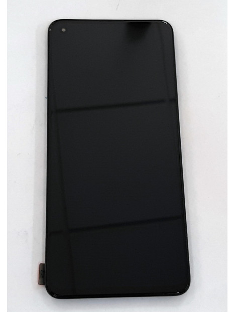 Pantalla lcd para Oppo Reno 5 5G mas tactil negro mas marco negro calidad premium