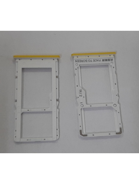 Soporte o bandeja dual sim amarillo para Xiaomi Redmi Note 11 5G calidad premium