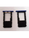 Soporte o bandeja single sim azul para Huawei Mediapad M6 8.4 VRD-W09 calidad premium