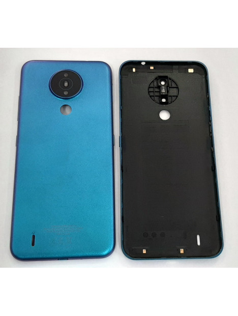 Tapa trasera o tapa bateria azul para Nokia 1.4 mas cubierta camara