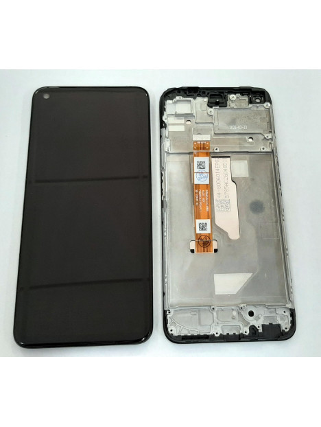 Pantalla lcd para Oppo A76 CPH2375 mas tactil negro mas marco negro calidad premium