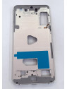 Carcasa central o marco plata para Samsung Galaxy S21 Plus 5G SM-G996 calidad premium