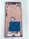 Carcasa central o marco rosa para Samsung Galaxy Note 20 Ultra SM-N986F Note 20 Ultra 5G calidad premium