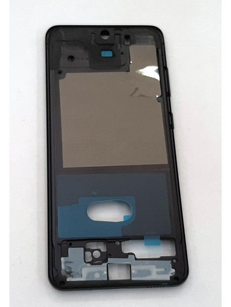 Carcasa central o marco negro para Samsung Galaxy S20 S20 5G SM-G980F SMG980 G980F SM-G981F SMG981 G981F calidad pr