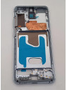 Carcasa central o marco azul para Samsung Galaxy S20 S20 5G SM-G980F SMG980 G980F SM-G981F SMG981 G981F calidad pre