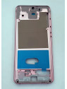 Carcasa central o marco rosa para Samsung Galaxy S20 S20 5G SM-G980F SMG980 G980F SM-G981F SMG981 G981F calidad pre