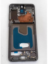 Carcasa central o marco gris para Samsung Galaxy S20 S20 5G SM-G980F SMG980 G980F SM-G981F SMG981 G981F calidad pre