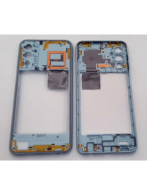 Carcasa trasera o marco azul para Samsung Galaxy M23 5G SM-M236 calidad premium