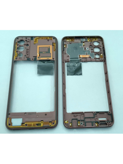 Carcasa trasera o marco rosa para Samsung Galaxy M23 5G SM-M236 calidad premium