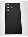 Tapa trasera o tapa bateria negra para Samsung Galaxy S22 Ultra SM-S908U mas cubierta camara