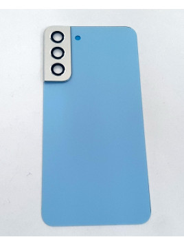 Tapa trasera o tapa bateria azul para Samsung Galaxy S22 Plus SM-S906U mas cubierta camara