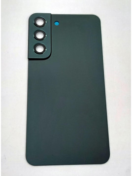 Tapa trasera o tapa bateria verde para Samsung Galaxy S22 SM-S901 mas cubierta camara