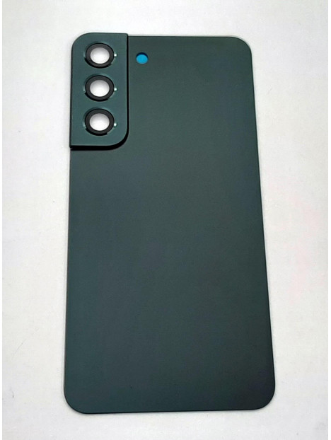 Tapa trasera o tapa bateria verde para Samsung Galaxy S22 SM-S901 mas cubierta camara