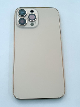 Carcasa trasera mas tapa trasera dorada para IPhone 13 Pro Max A2643