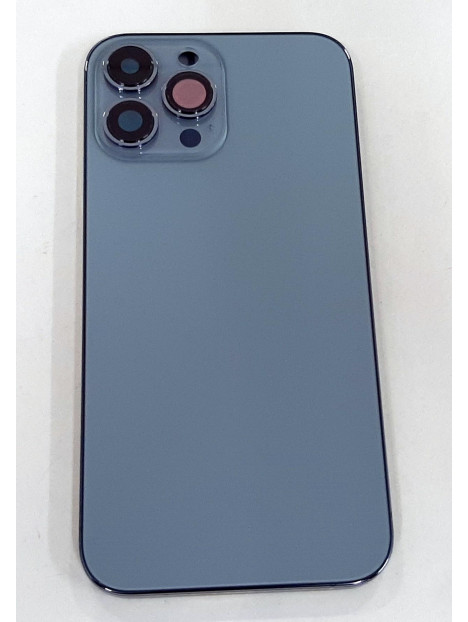 Carcasa trasera mas tapa trasera azul para IPhone 13 Pro Max A2643