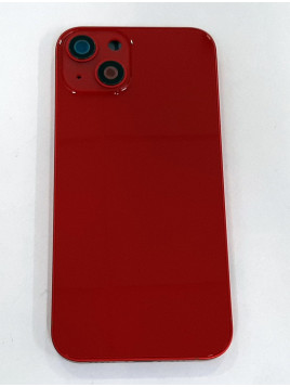 Carcasa central mas tapa trasera roja para IPhone 13 A2633