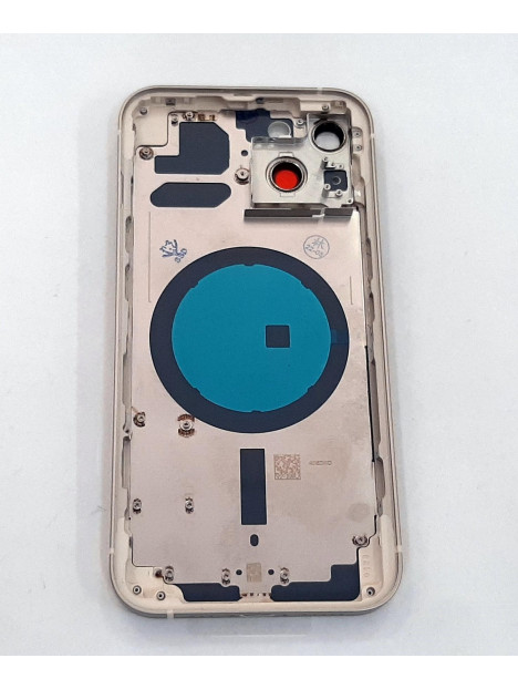 Carcasa central mas tapa trasera blanca para IPhone 13 A2633