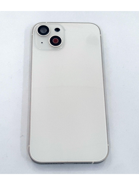 Carcasa central mas tapa trasera blanca para IPhone 13 A2633